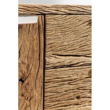 Kare Komoda RUSTICO BARRACUDA srebrno brązowa 160 x 75 x 40cm / 82850