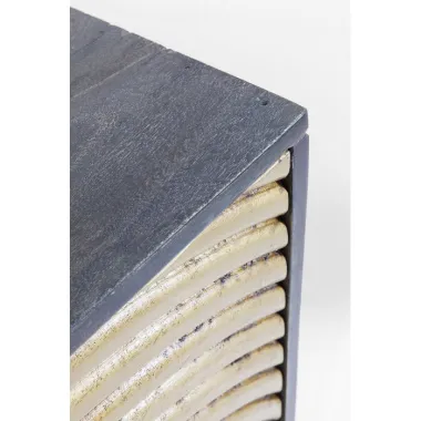 Kare Komoda CIRCULO czarno złota 160 x 80 x 40cm / 83836