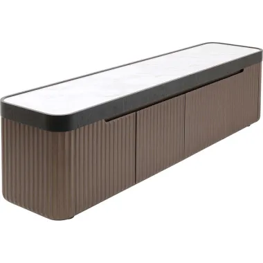 Kare Komoda PHOENIX Brązowy MDF 200 x 57 x 42cm / 70049