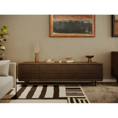 Kare Szafka RTV DIVINE fornir jesionowy 200 x 57 x 42cm / 70051