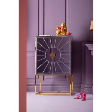 Kare Komoda QUEEN wysoka lustrzana 91 x 147 x 45cm / 85705