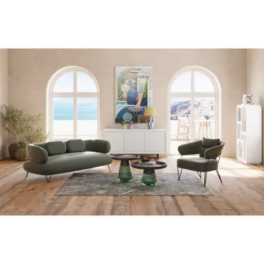 Kare Komoda BONITA 3 drzwiowa Mango MDF 160 x 75 x 38cm / 87512