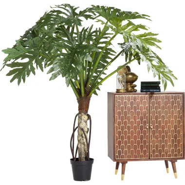 Kare Komoda MUSKAT Brązowa 75 x 85 x 40cm / 83364