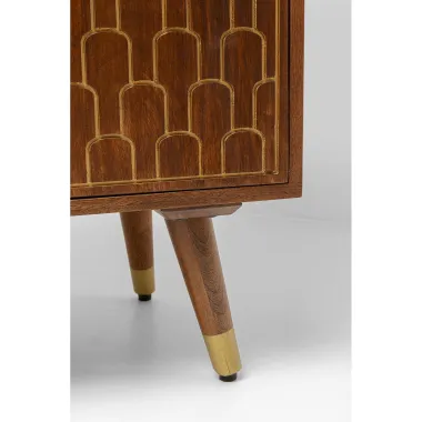 Kare Komoda MUSKAT Brązowa 75 x 85 x 40cm / 83364