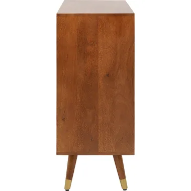 Kare Komoda MUSKAT Brązowa 75 x 85 x 40cm / 83364