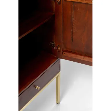 Kare Komoda MUSKAT Brązowa 115 x 180 x 54cm / 84921