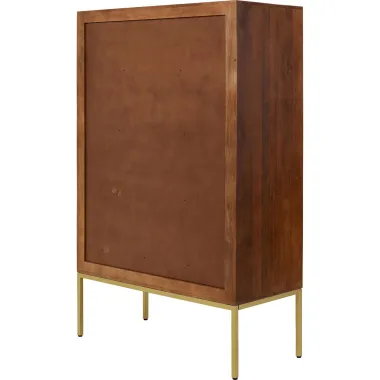 Kare Komoda MUSKAT Brązowa 115 x 180 x 54cm / 84921