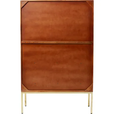 Kare Komoda MUSKAT Brązowa 115 x 180 x 54cm / 84921