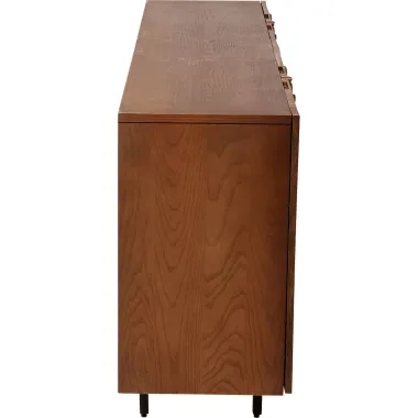 Kare Komoda FLOWER BOUQUET 4 drzwiowa Drewno Mango 177 x 75 x 38 cm / 70082