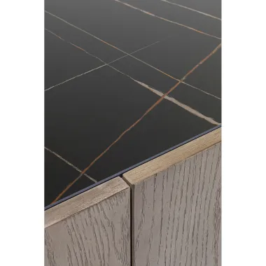 Kare Komoda CESARO 3 drzwiowa Ceramiczny Blat 160 x 75 x 38cm / 85858