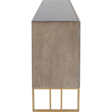 Kare Komoda CESARO 3 drzwiowa Ceramiczny Blat 160 x 75 x 38cm / 85858