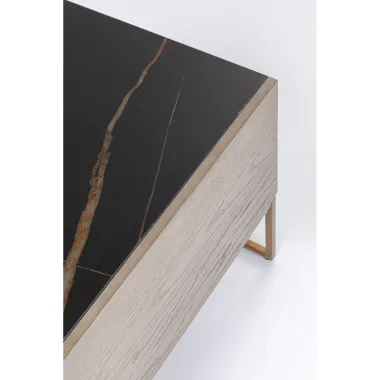 Kare Szafka RTV CESARO 2 drzwiowa Ceramiczny Blat 160 x 50 x 48cm /  85859