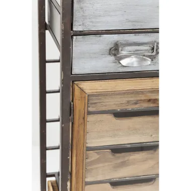 Kare Komoda ART FACTORY Brązowa 76 x 132 x 32 cm / 82190