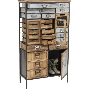 Kare Komoda ART FACTORY Brązowa 76 x 132 x 32 cm / 82190