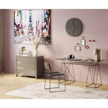 Kare Komoda LUXURY PEARL Lustrzana 91 x 75 x 41cm / 83892