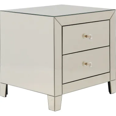 Kare Szafka nocna LUXURY PEARL Lustrzana 50 x 50 x 41cm / 83890