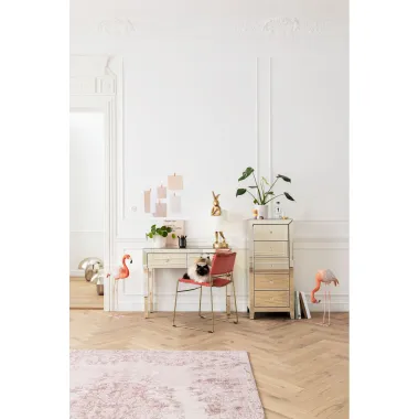 Kare Konsola LUXURY PEARL Lustrzana 100 x 77 x 40cm / 83894