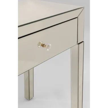 Kare Konsola LUXURY PEARL Lustrzana 100 x 77 x 40cm / 83894