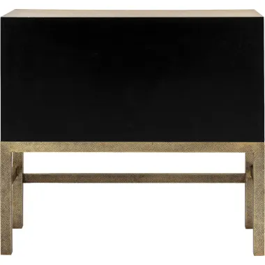 Kare Ekskluzywna Komoda CHALET Złoty 110 x 105 x 40cm / 86704