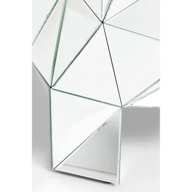 Kare Konsola PRISMA lustrzana 127 x 80 x 38cm / 74899
