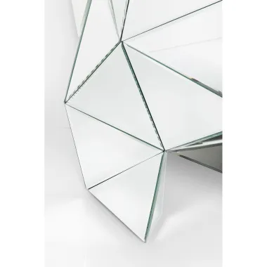 Kare Konsola PRISMA lustrzana 127 x 80 x 38cm / 74899