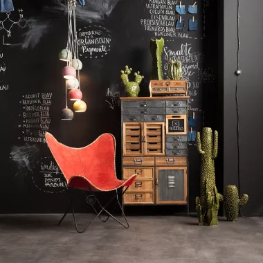 Kare Komoda ART FACTORY akacja 130 x 85 x 32cm / 82190