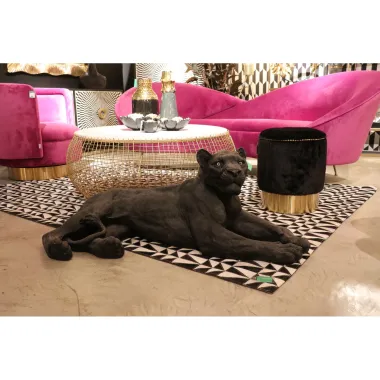 Kare Komoda ELECTRO HERITAGE 4 drzwiowa czarna 160 x 81 x 40cm / 84705