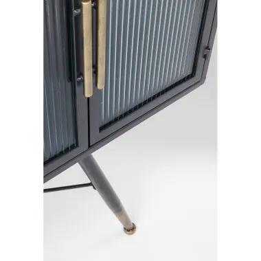 Kare Komoda LA GOMERA 6 drzwiowa grafitowa 180 x 85 x 38cm / 84141