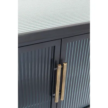 Kare Komoda LA GOMERA 6 drzwiowa grafitowa 180 x 85 x 38cm / 84141