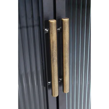 Kare Komoda LA GOMERA 6 drzwiowa grafitowa 180 x 85 x 38cm / 84141