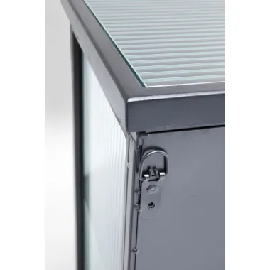 Kare Komoda LA GOMERA 4 drzwiowa grafitowa 120 x 75 x 35cm / 84137