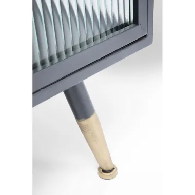 Kare Komoda LA GOMERA 4 drzwiowa grafitowa 120 x 75 x 35cm / 84137