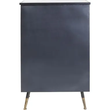 Kare Komoda LA GOMERA 2 drzwi grafitowa 72 x 120 x 35cm /  84138