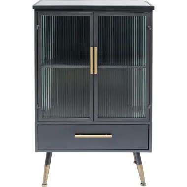 Kare Komoda LA GOMERA grafitowa 2 drzwi 65 x 105 x 38cm / 84135