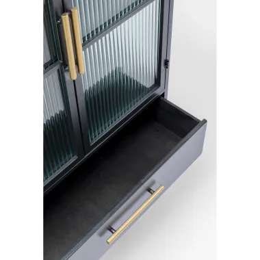 Kare Komoda LA GOMERA grafitowa 2 drzwi 65 x 105 x 38cm / 84135