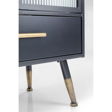 Kare Komoda LA GOMERA grafitowa 2 drzwi 65 x 105 x 38cm / 84135