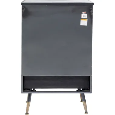 Kare Komoda LA GOMERA grafitowa 2 drzwi 65 x 105 x 38cm / 84135