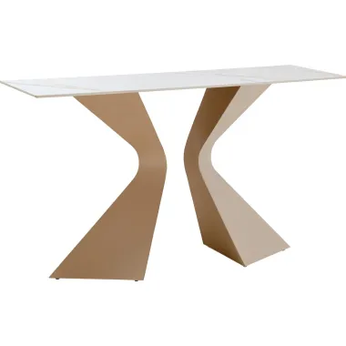 Kare Konsola GLORIA ceramiczna macchiato 140 x 81 x 45cm / 70760