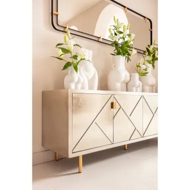 Kare Komoda VENICE TRIANGLE 4 drzwiowa 180 x 64 x 45 cm / 81035