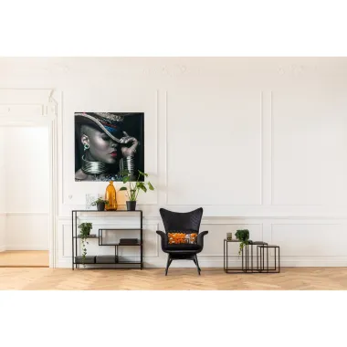 Kare Konsola LOFT Beżowe 115 x 100 x 30cm / 84125