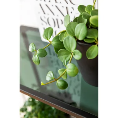 Kare Konsola LOFT czarny 115 x 195 x 30cm / 84124