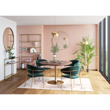 Kare Regał LOFT złoty 115 x 195 x 30cm / 85483