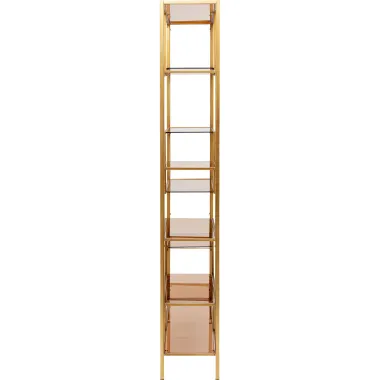 Kare Regał LOFT złoty 115 x 195 x 30cm / 85483