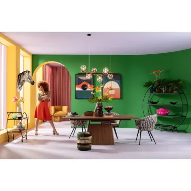 Kare Wózek barowy LOFT czarny 74 x 85 x 40cm / 84545