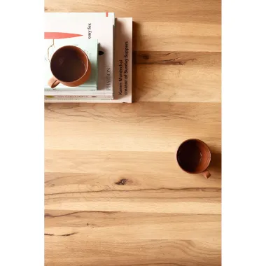 Kare Stół DOWNTOWN dębowy brązowy 220 x 77 x 100cm / 80759