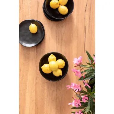 Kare Stół DOWNTOWN dębowy brązowy 220 x 77 x 100cm / 80759