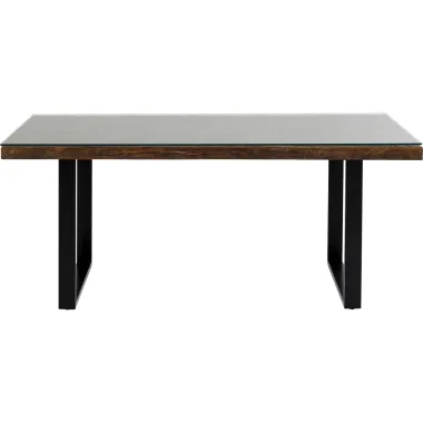 Kare Stół CONLEY BLACK mango 180 x 76 x 90cm / 84934