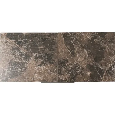 KARE Stół Rozkładany XENIA czarny 200-260 x 76 x 100cm / 86737