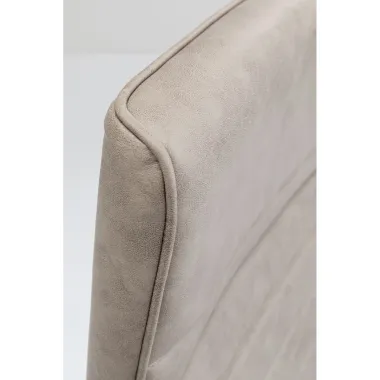 Kare Fotel biurowy LABORA HIGH BIG DEAL imitacja skóry beżowy 58 x 127,5 x 56cm / 84742