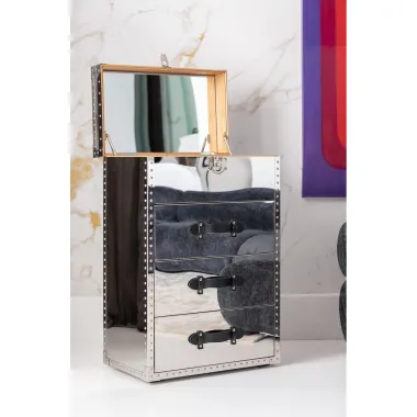 Kare Toaletka VEGAS glamour 65 x 100 x 40cm / 87623